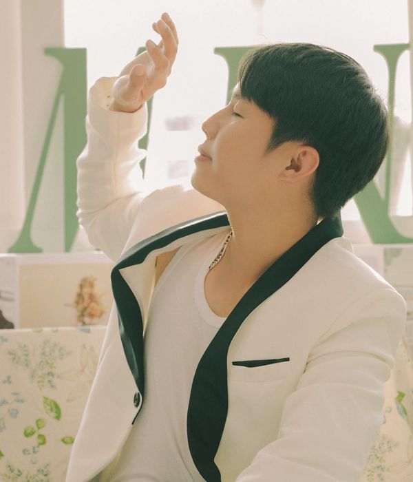 Person doing gentle energetic movement in the morning light