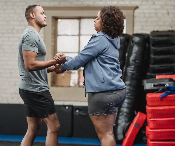 Person feeling energetic and balanced after a session